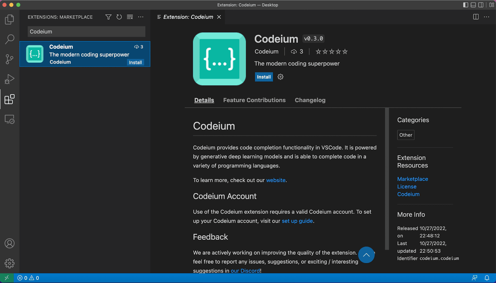 Codeium - AI Code Assistant