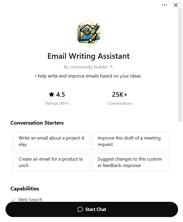Chatgpt - Ai Email generators