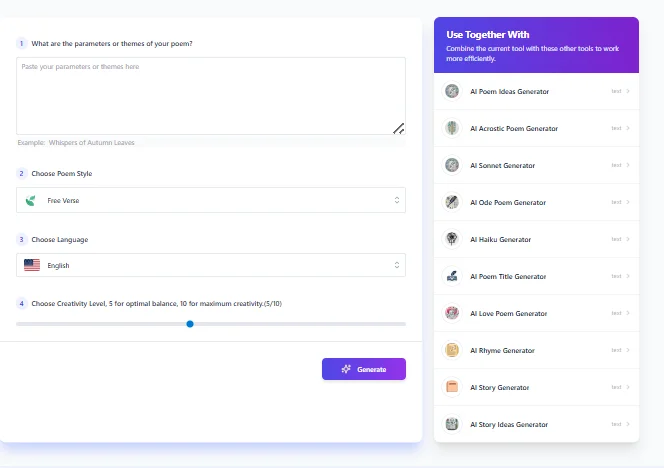 AIfreebox - Ai Poem Generators