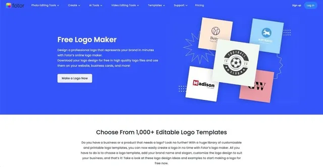 Fotor - Best AI Logo Generators