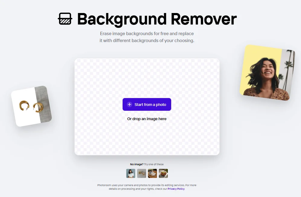 PhotoRoom - AI Background Erasers Online Tools