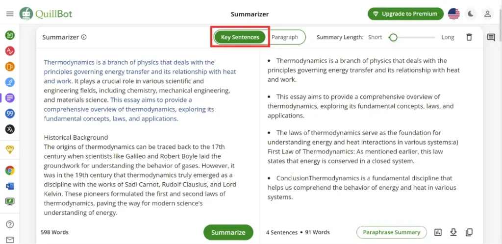 QuillBot - AI Summarizers