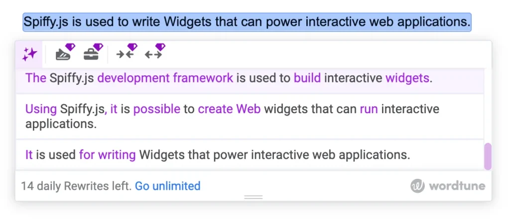 Wordtune - Best AI Paraphraser Tools