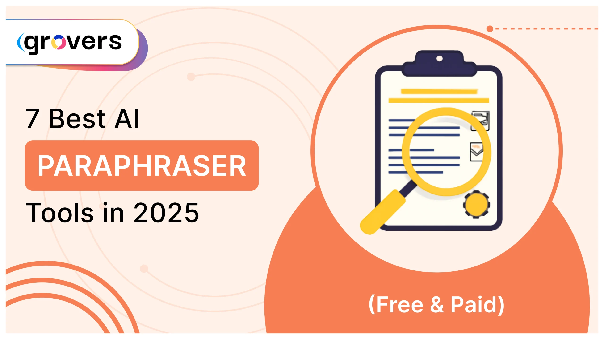 Best AI Paraphraser Tools in 2025