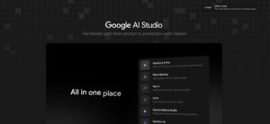 Google AI studio