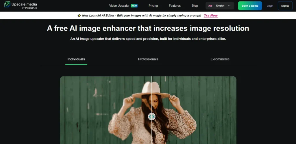 Upscale.media - AI Image Enhancers