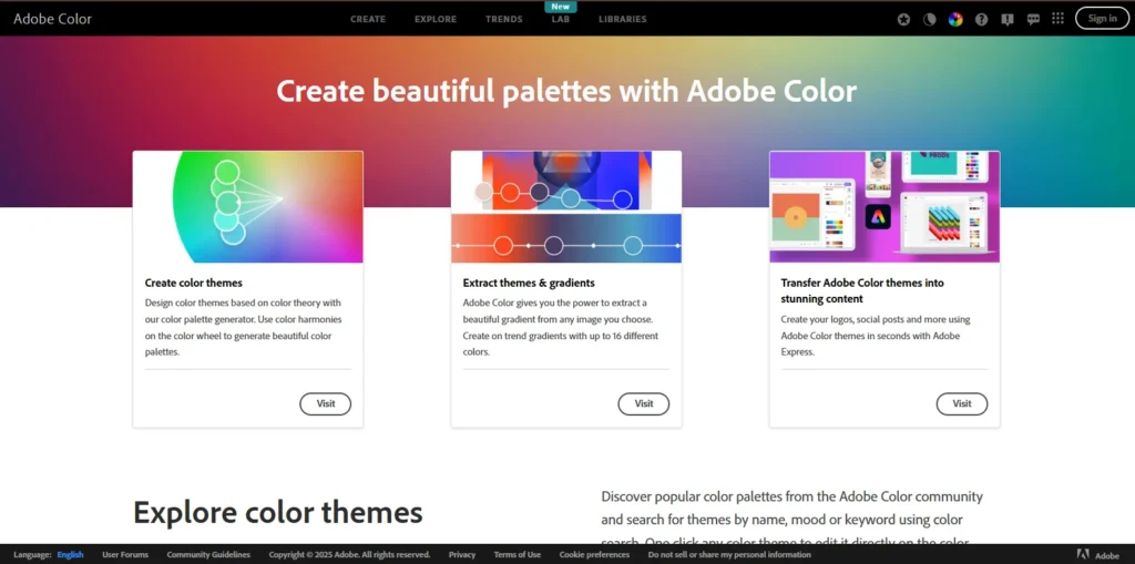 Adobe -Color Palette Generators