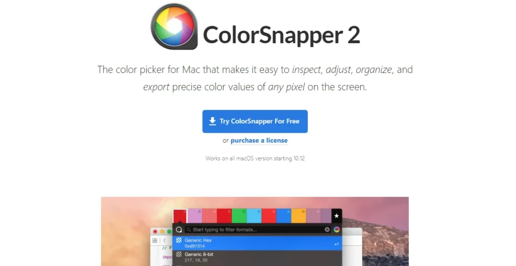 Color snapper | Color picker tools