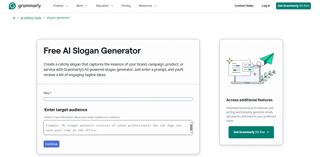 Grammarly | Tagline Generators