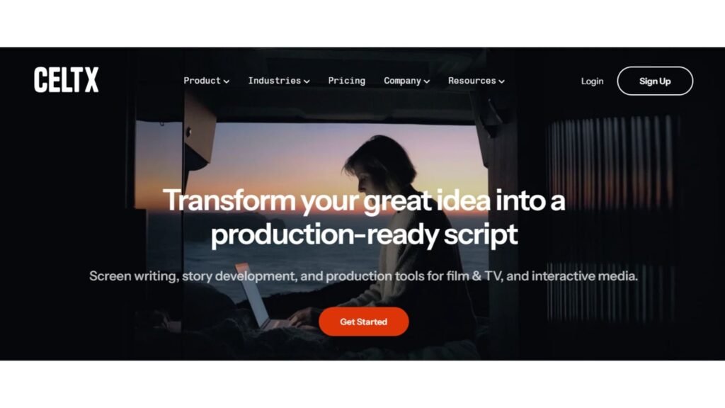 Celtx - Best AI Script Writing Tools