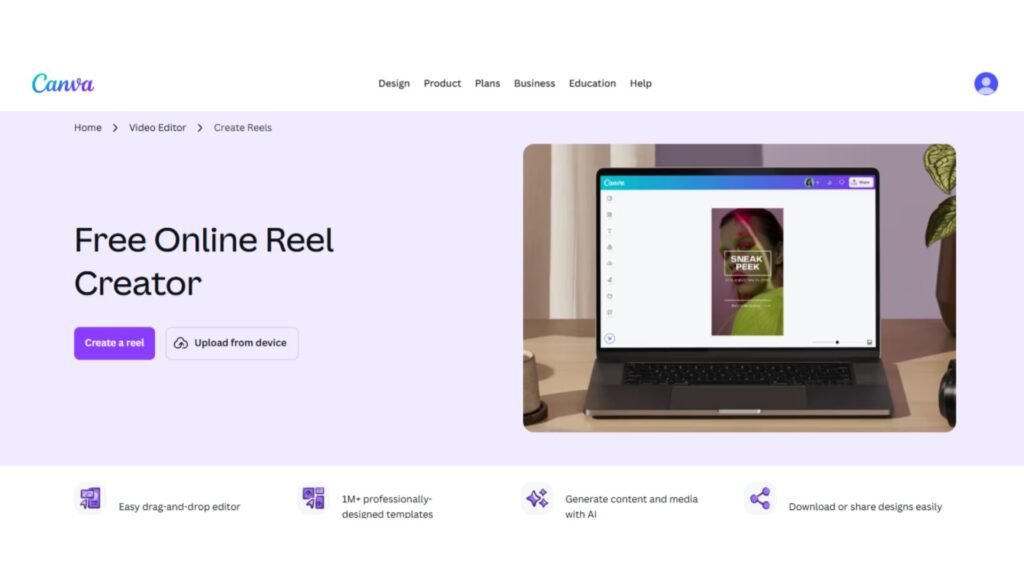 canva - Instagram Reel Maker Tools
