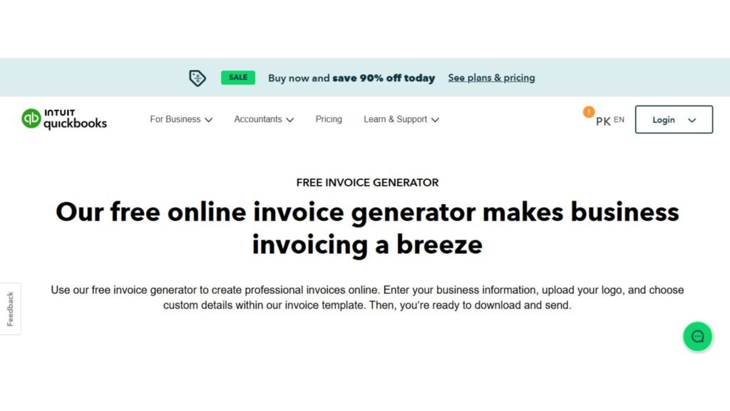 QuickBooks - AI Invoice Tools