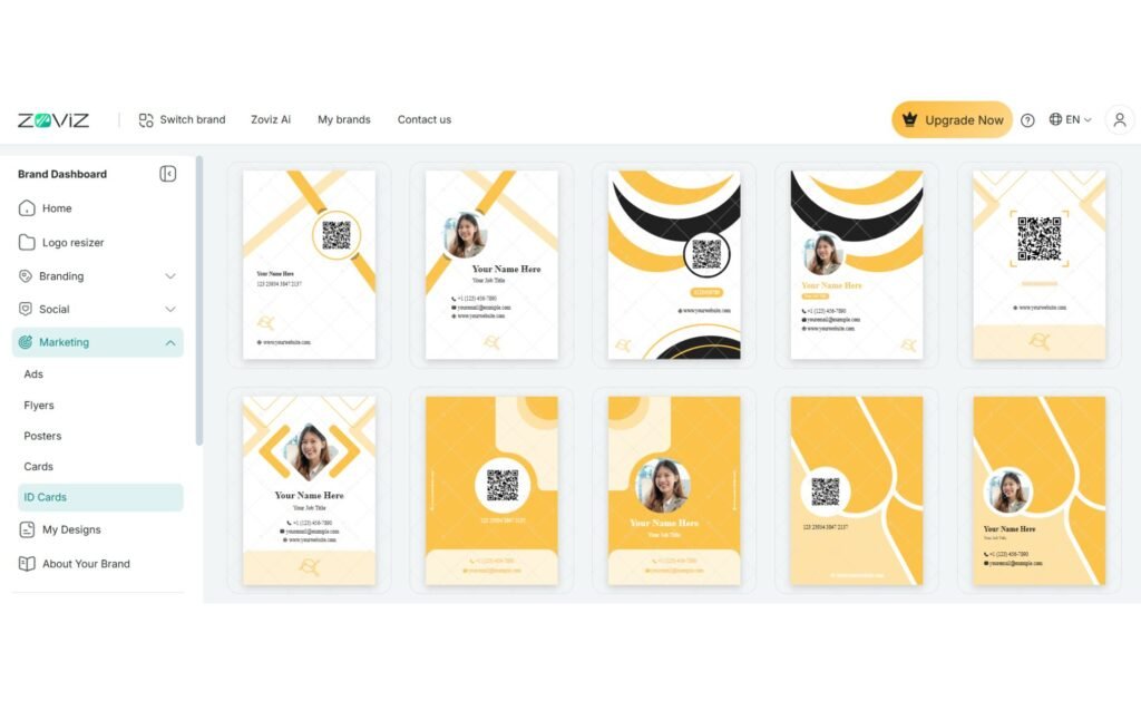 Zoviz ID Card Maker