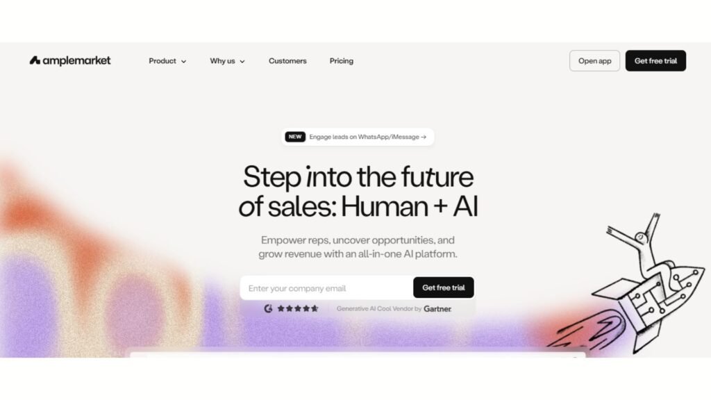 Amplemarket - Best AI Lead Generation Tools