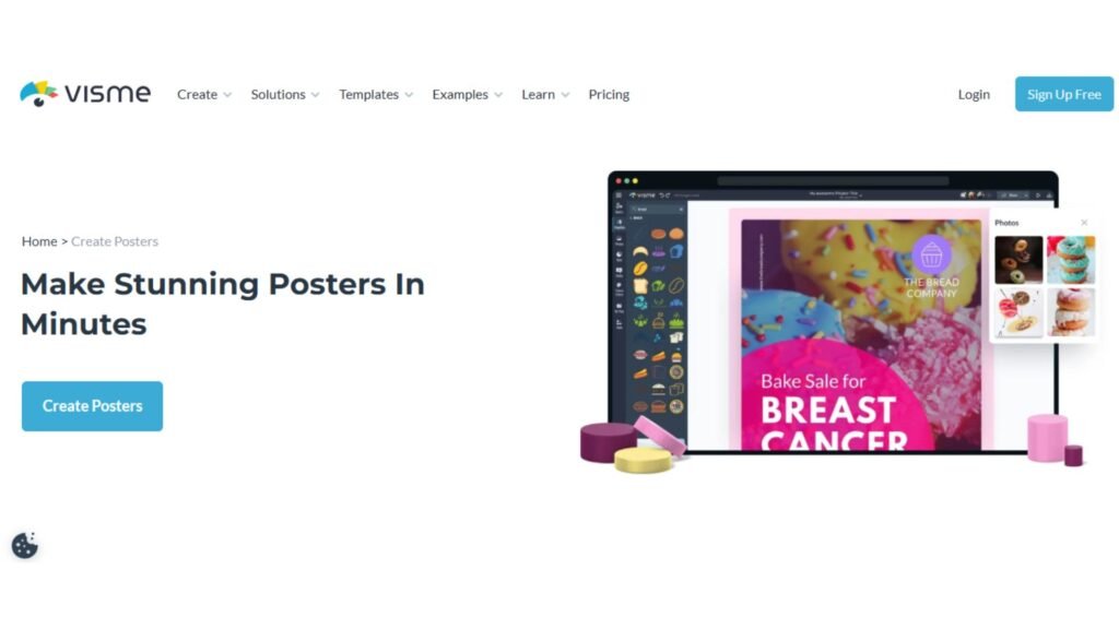 Visme Poster Maker