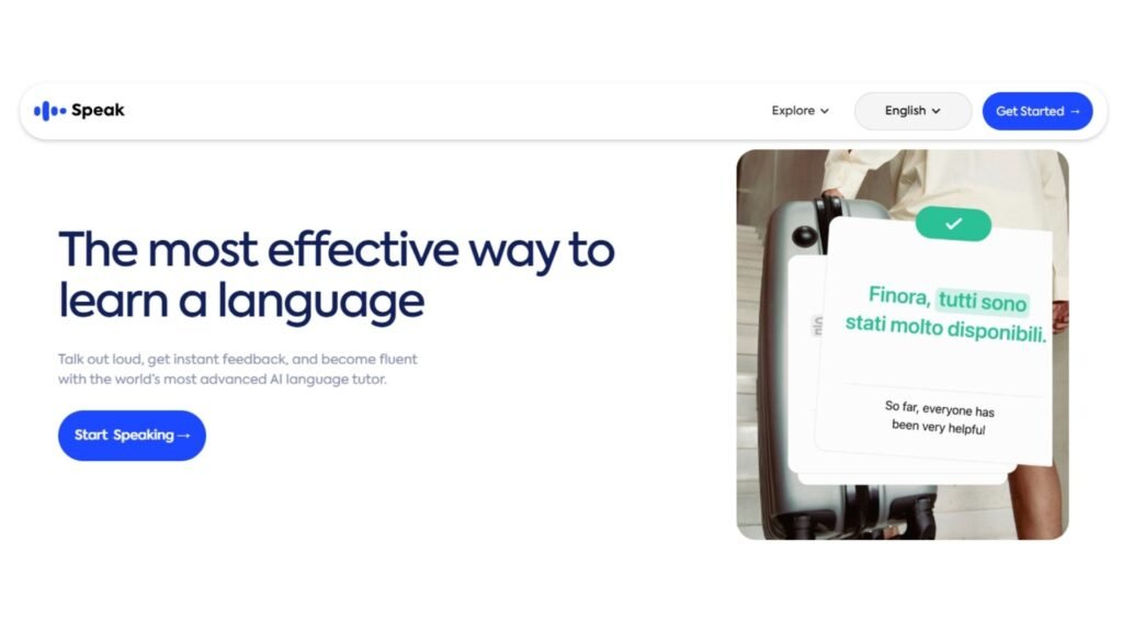 Speak - Language Learning