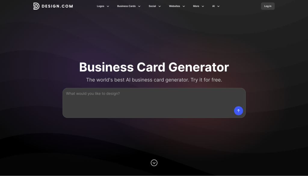 Design.com Business Card Generator