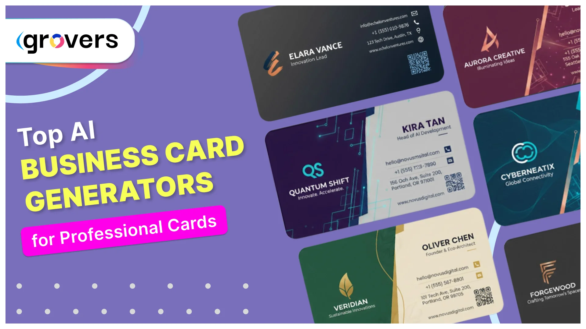 Top AI Business Card Generators