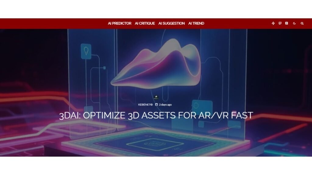 3DFY AI 3D Modeling Assistant