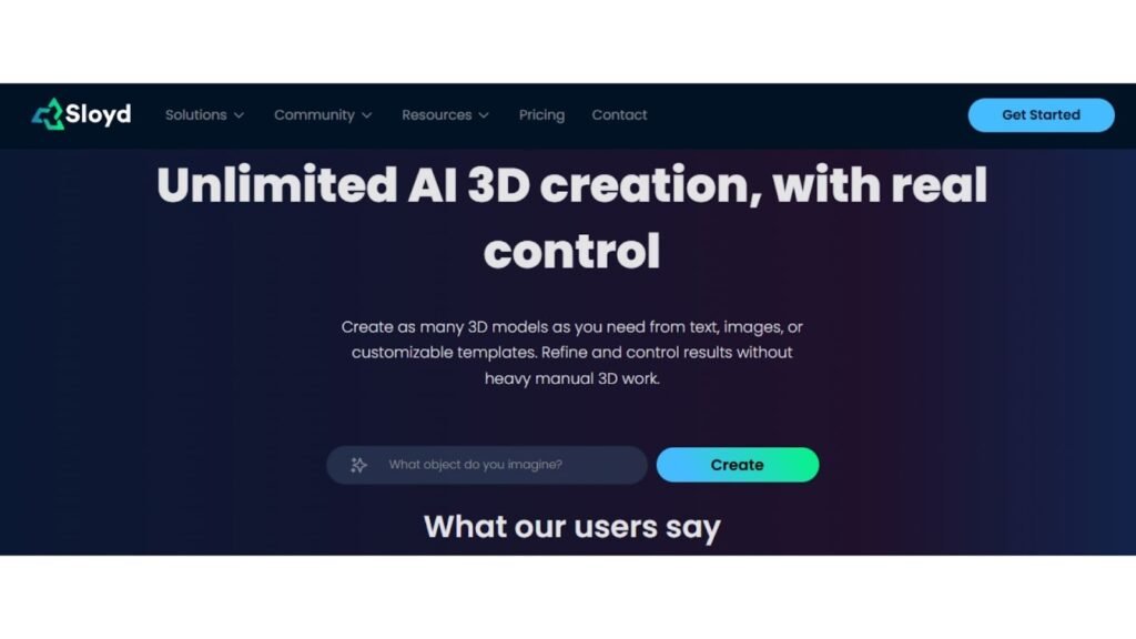 Sloyd 3D Modeling Assistant