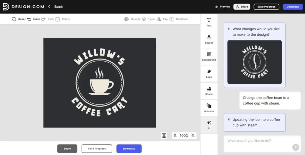 Design.com coffee logo editor.png