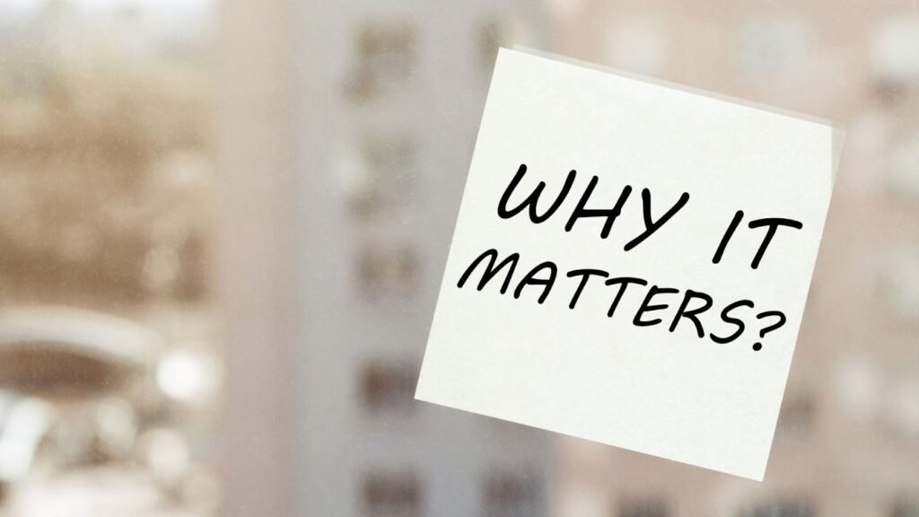 why it matters