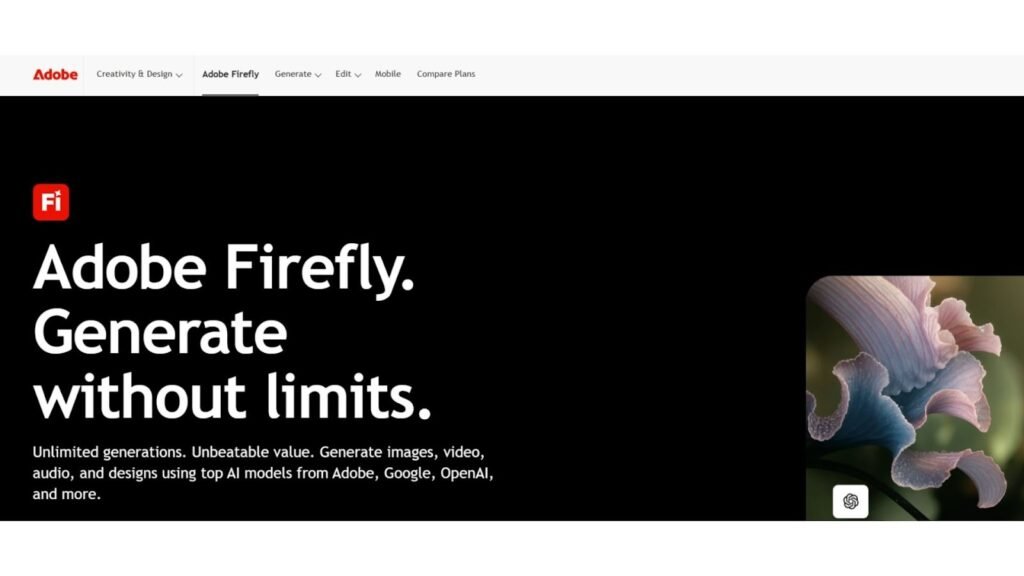 Adobe - AI Graphic Design Tools
