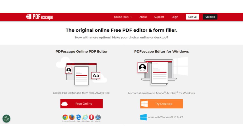 PDFescape - Best PDF Editor Tools Online