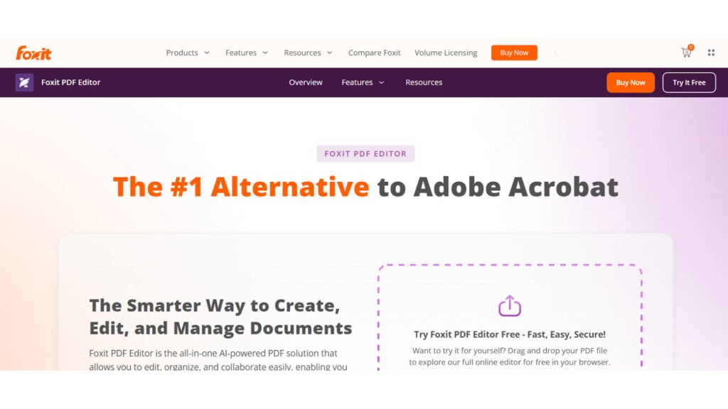foxit - Best PDF Editor Tools Online
