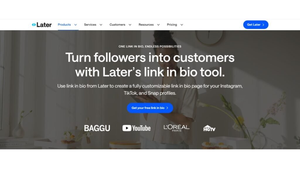 Later - Link in Bio Tools