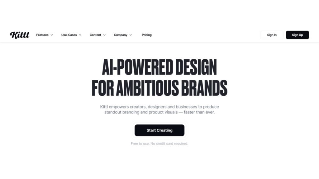 Kittl - AI Design Makers