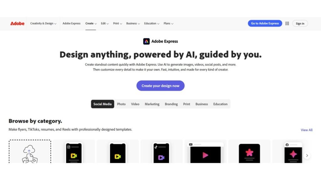 adobe - AI Design Makers