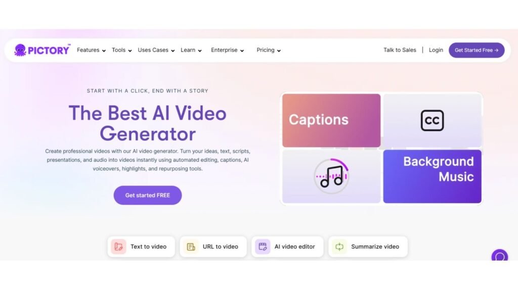 Pictory - AI Text to Video Generators