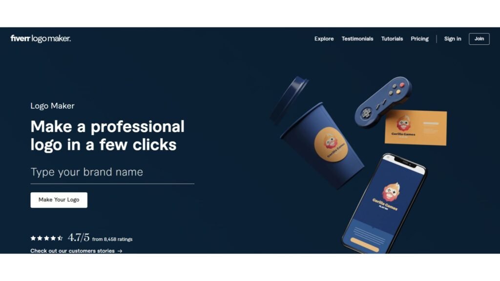 Fiverr logo maker