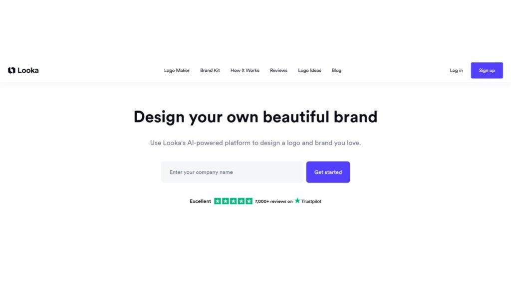 Looka - AI Logo Design Tools