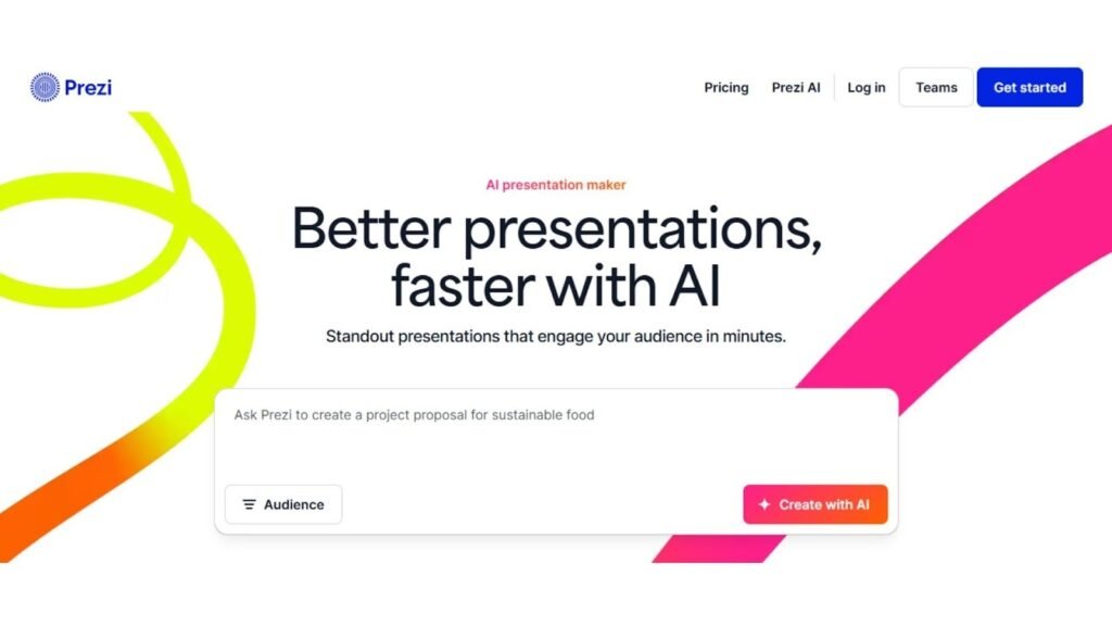 Prezi – Presentation Maker with AI