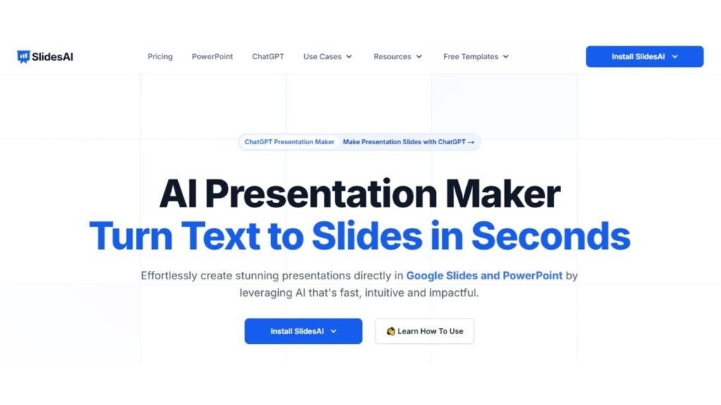 slides - AI Presentation Maker