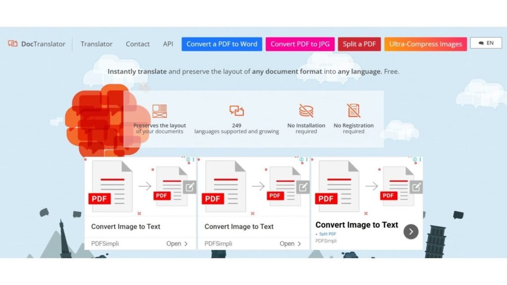 DocTranslator - Best AI Document Translators
