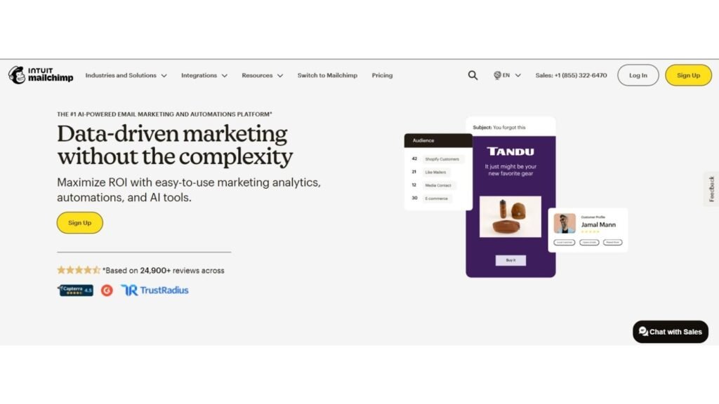 MailChimp - AI Email Marketing Tools Online