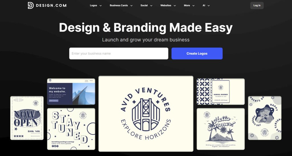 design.com - AI logo maker