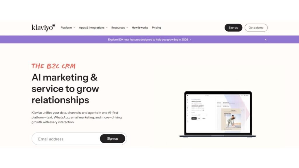 Klaviyo - AI Email Marketing Tools