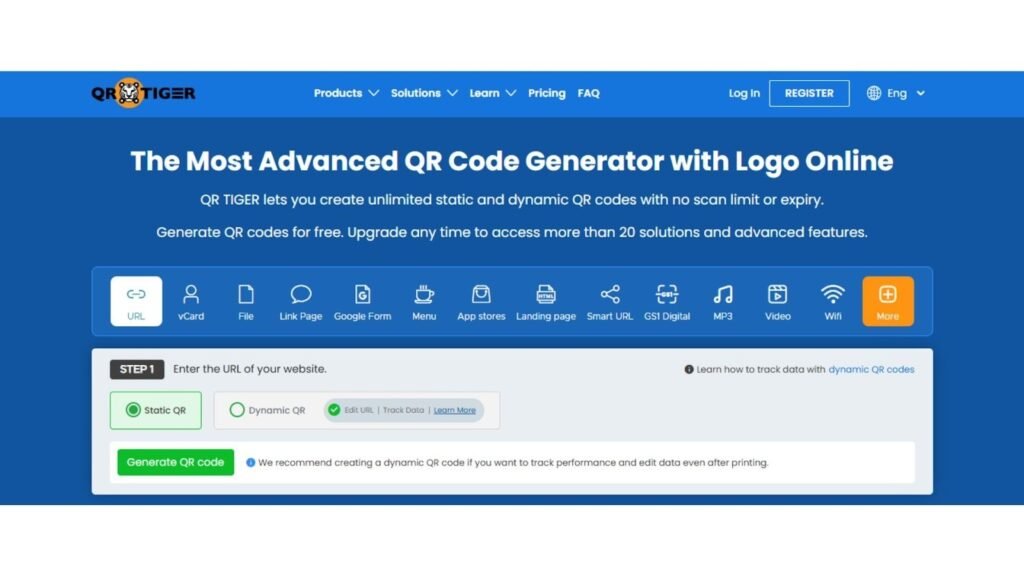QR TIGER - Best AI QR Code Generators