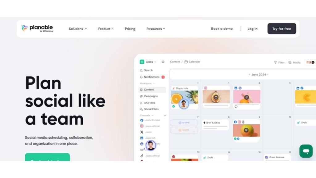Planable - Social Planner Tool