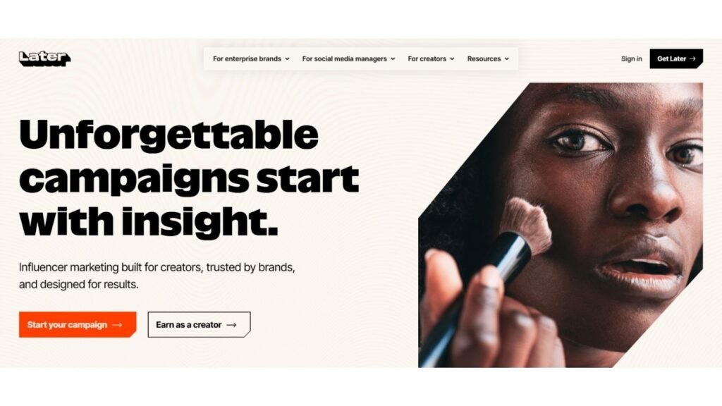 Later - Social Planner Tool
